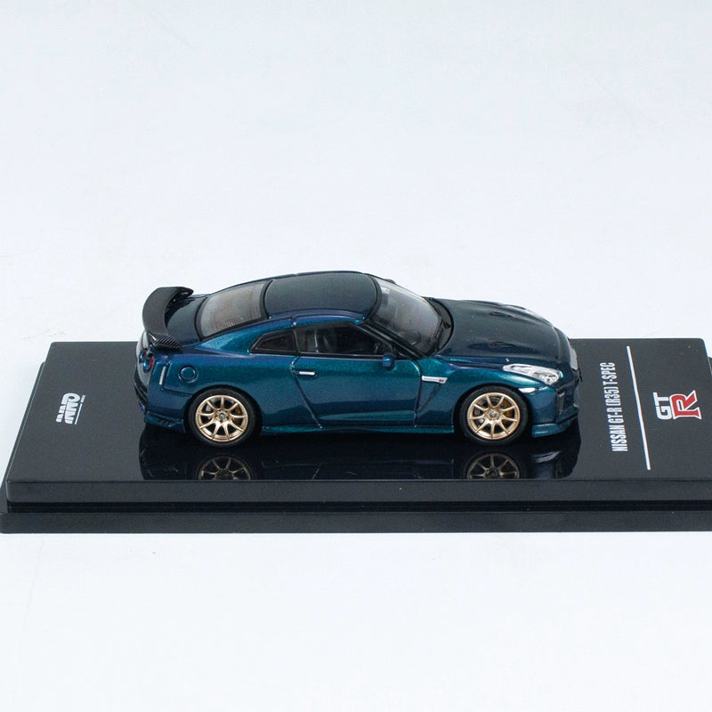 Mô hình xe INNO64 1/64 Nissan GTR R35 T-SPEC Midnight Purple