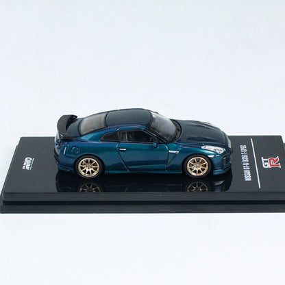 Mô hình xe INNO64 1/64 Nissan GTR R35 T-SPEC Midnight Purple
