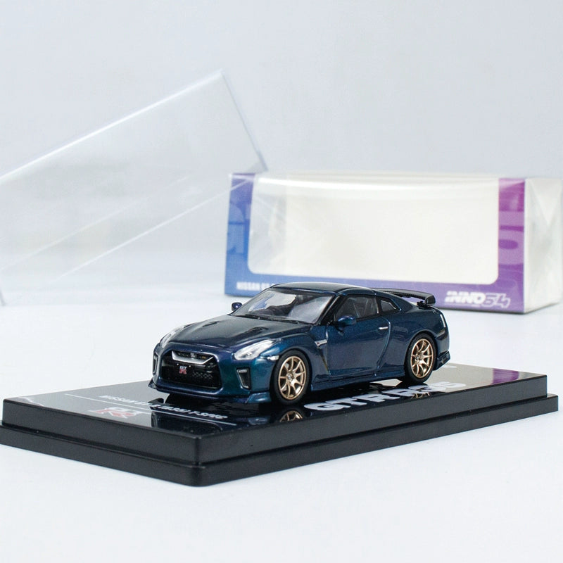Mô hình xe INNO64 1/64 Nissan GTR R35 T-SPEC Midnight Purple