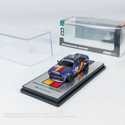 Mô hình xe INNO64 1/64 Nissan SILVIA S14 BOSS ROCKET BUNNY
