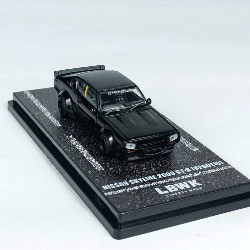 Mô hình xe INNO64 1/64 Nissan Skyline GTR KPGC110 wide body
