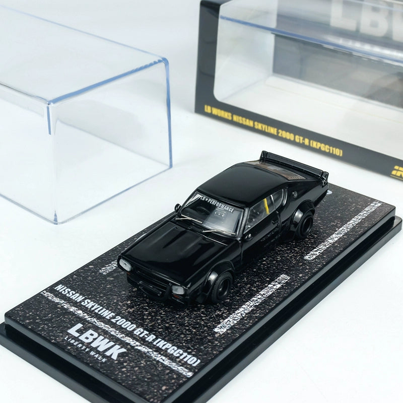 Mô hình xe INNO64 1/64 Nissan Skyline GTR KPGC110 wide body