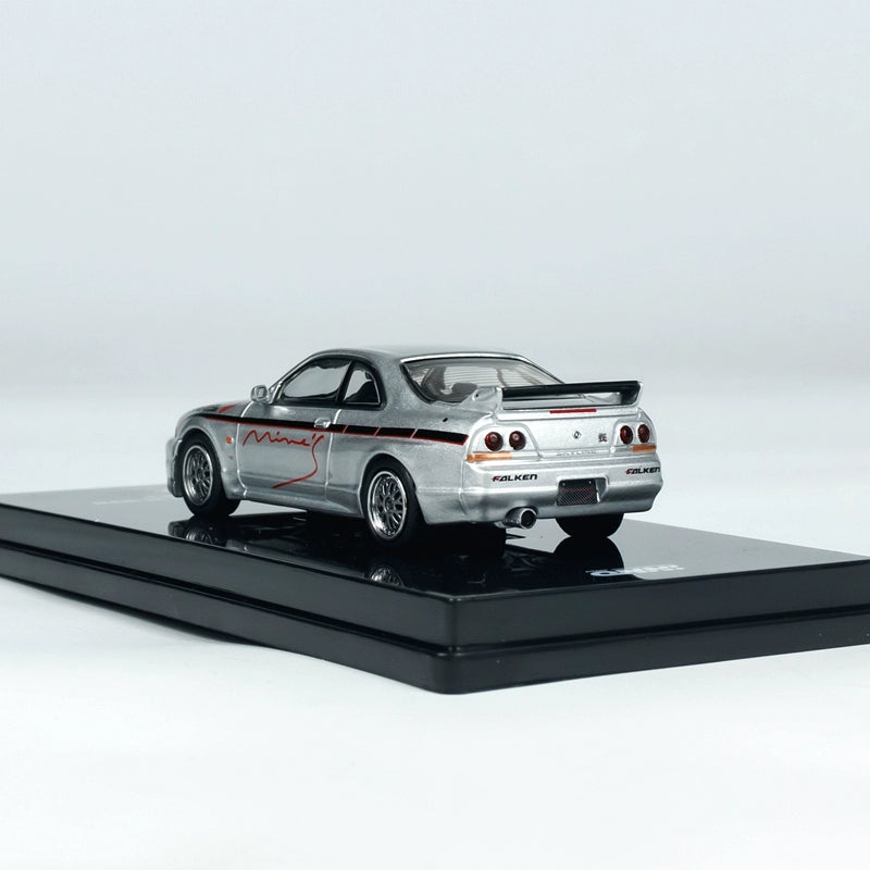 Mô hình xe INNO64 1/64 Nissan Skyline GTR R33 Tuned by mines