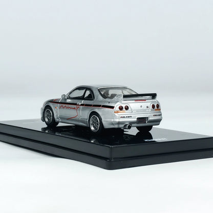 Mô hình xe INNO64 1/64 Nissan Skyline GTR R33 Tuned by mines