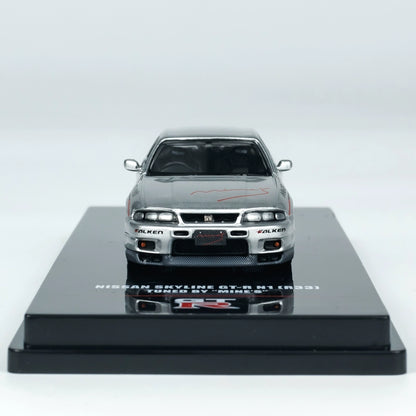 Mô hình xe INNO64 1/64 Nissan Skyline GTR R33 Tuned by mines