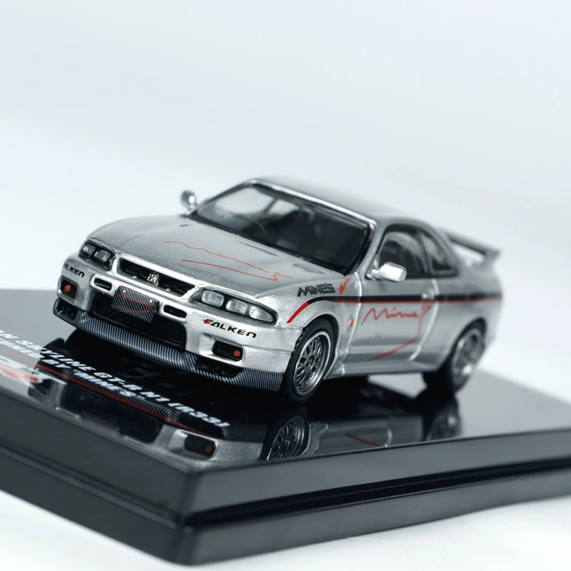Mô hình xe INNO64 1/64 Nissan Skyline GTR R33 Tuned by mines