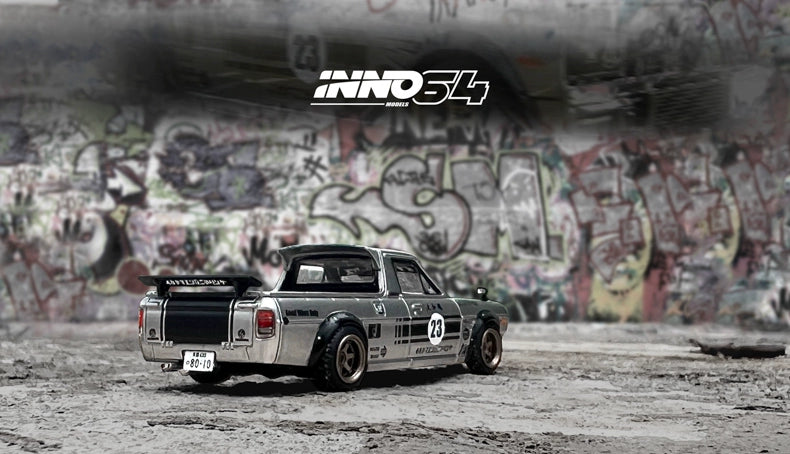 Mô hình xe INNO64 1/64 Nissan Sunny HAKOTORA Pick Up Truck