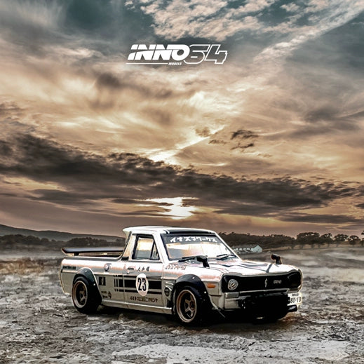 Mô hình xe INNO64 1/64 Nissan Sunny HAKOTORA Pick Up Truck