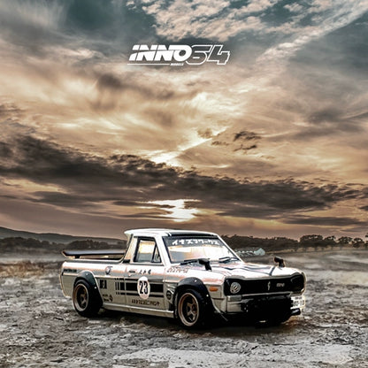 Mô hình xe INNO64 1/64 Nissan Sunny HAKOTORA Pick Up Truck