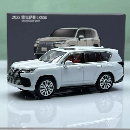 Mô hình xe Lexus LX600 Trắng/Xám 2022