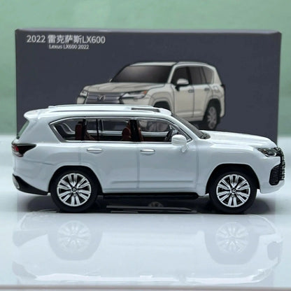 Mô hình xe Lexus LX600 Trắng/Xám 2022