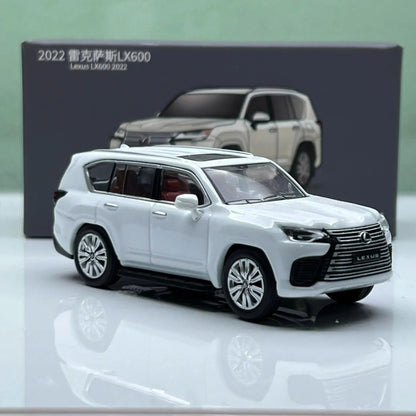 Mô hình xe Lexus LX600 Trắng/Xám 2022