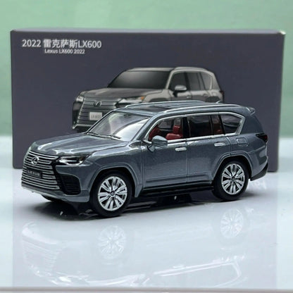 Mô hình xe Lexus LX600 Trắng/Xám 2022