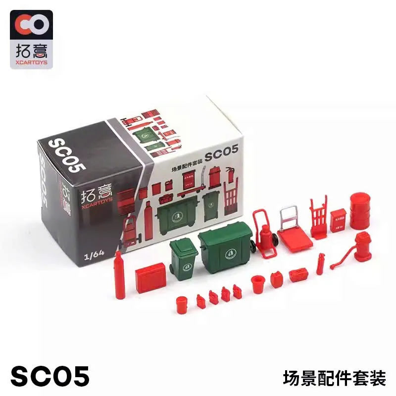 Mô hình xe - Phụ kiện Diorama Xcartoys