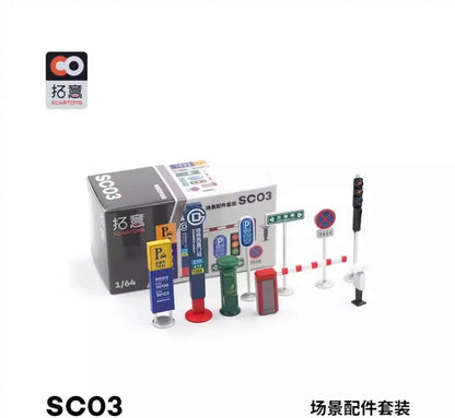 Mô hình xe - Phụ kiện Diorama Xcartoys