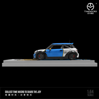 Mô hình xe Time Micro 1/64 Mini Cooper vịt Donald