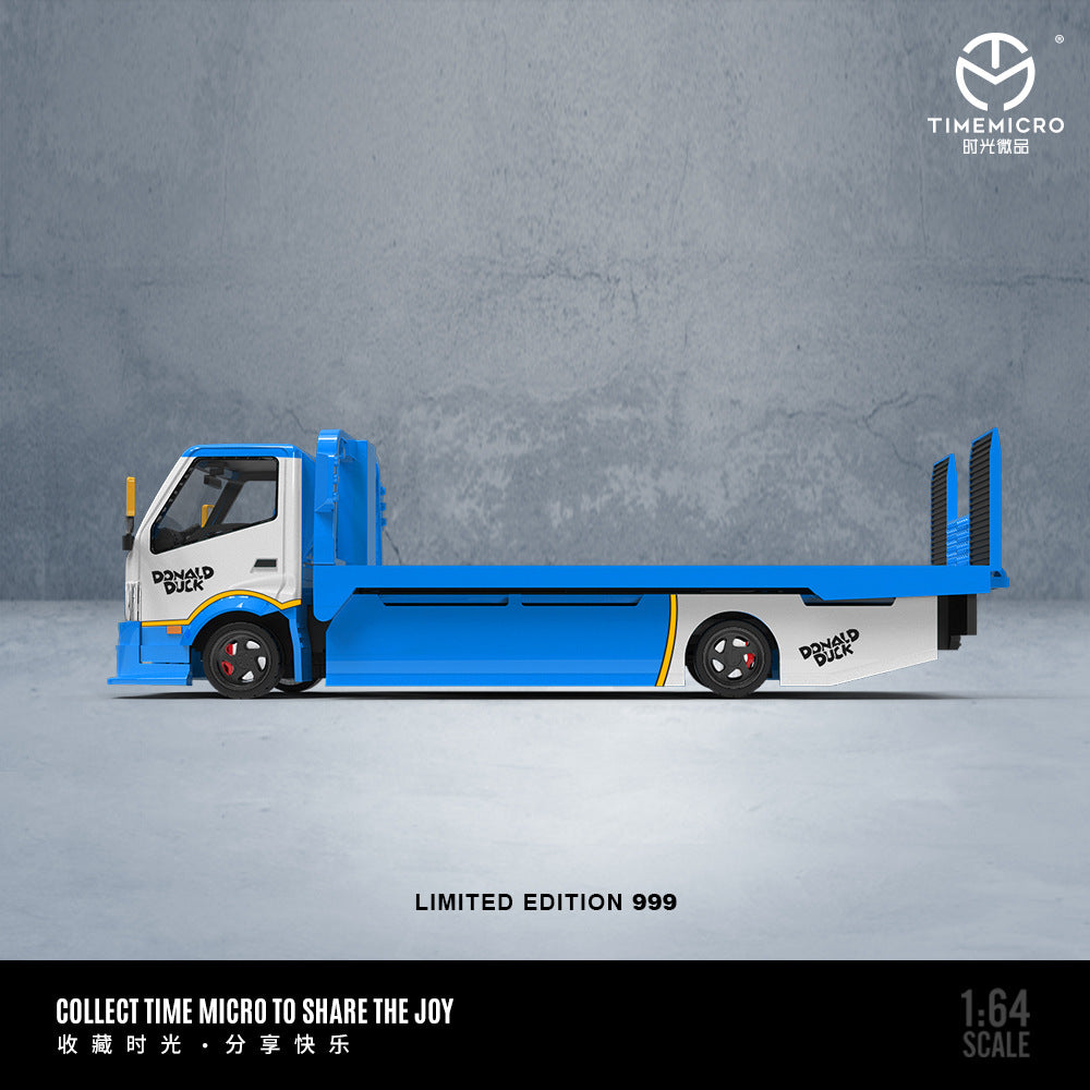 Mô hình xe Time Micro 1/64 Mini Cooper vịt Donald