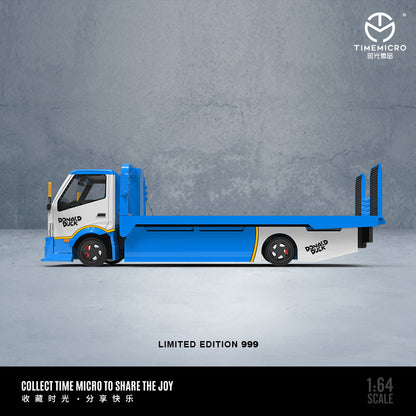 Mô hình xe Time Micro 1/64 Mini Cooper vịt Donald