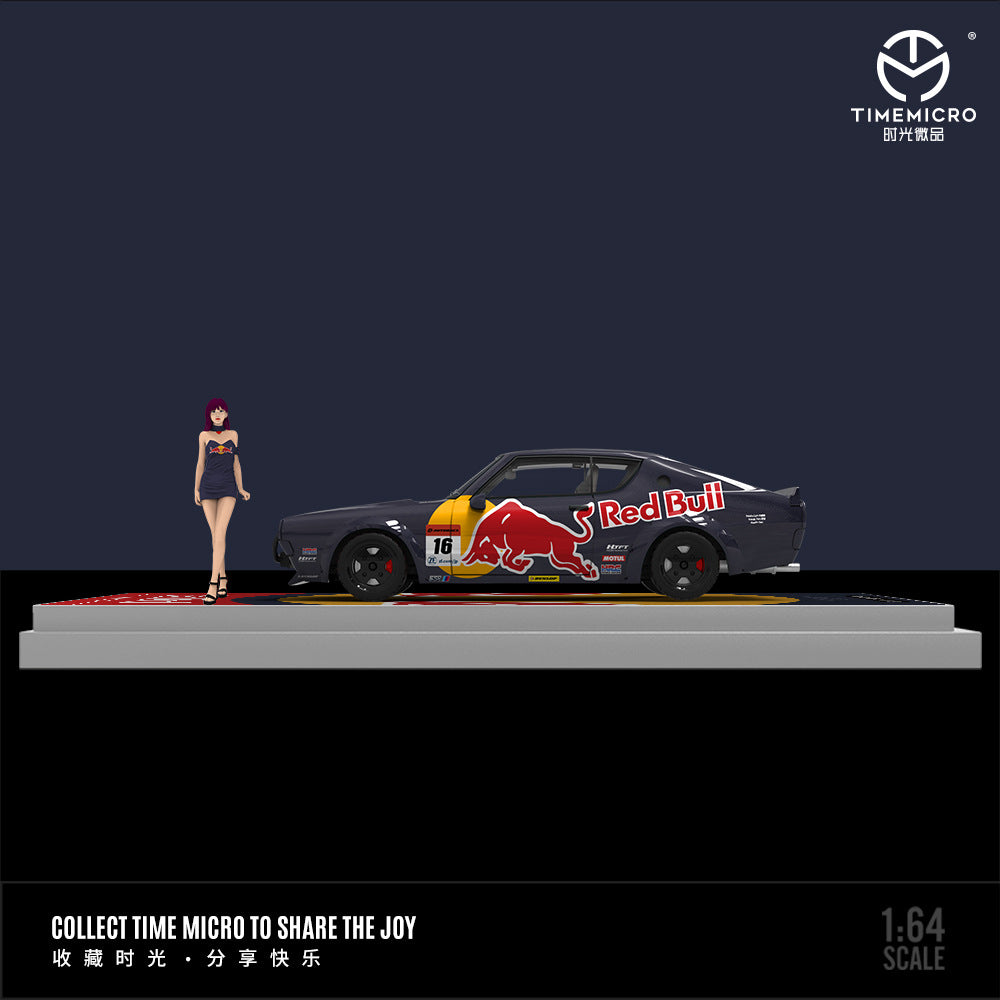 Mô hình xe Time Micro 1/64 Nissan Red Bull Paint Series