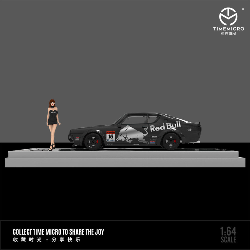 Mô hình xe Time Micro 1/64 Nissan Red Bull Paint Series