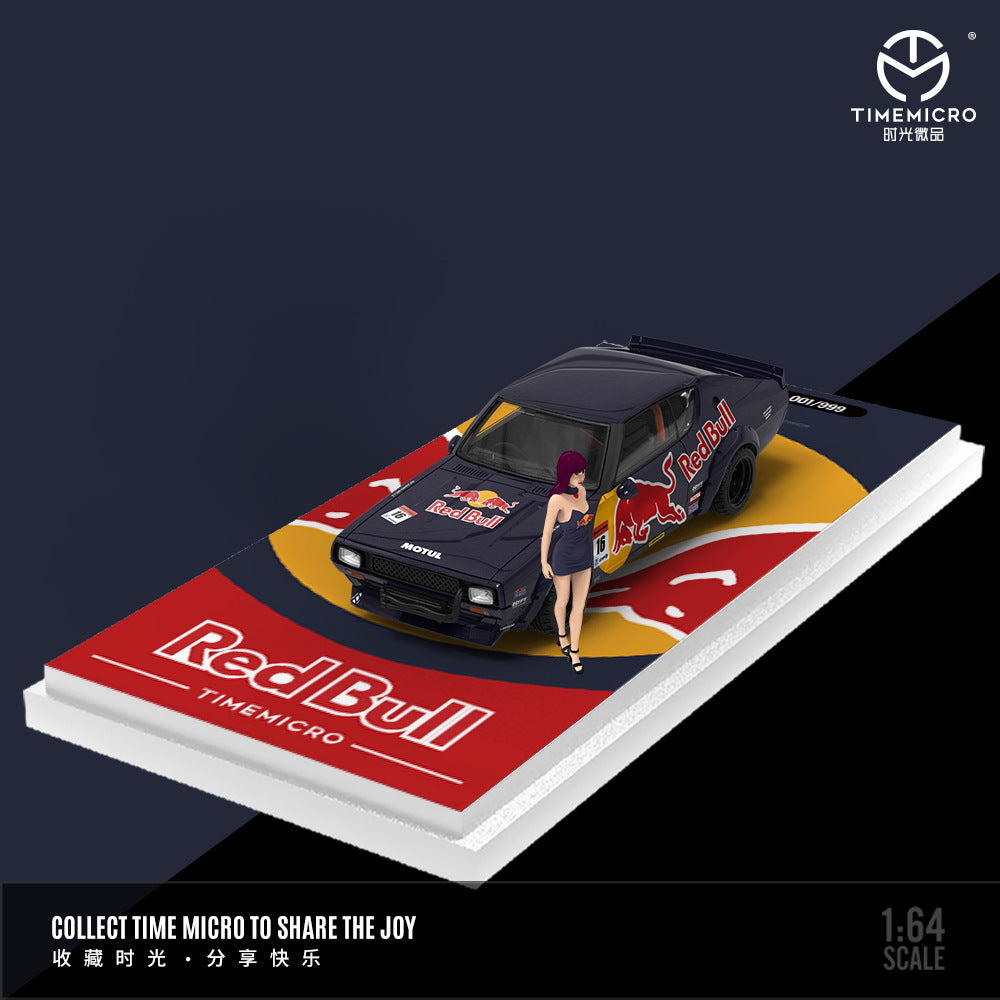 Mô hình xe Time Micro 1/64 Nissan Red Bull Paint Series