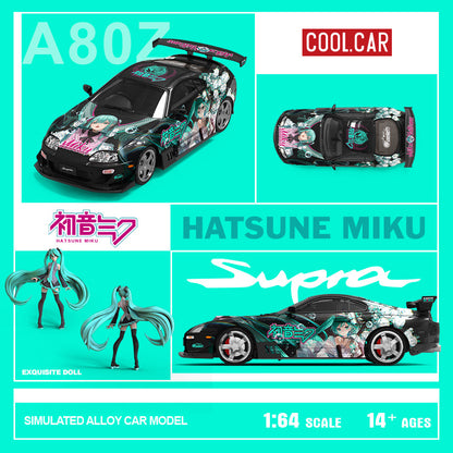 Mô hình xe Time Micro 1/64 Speed Master A80Z Hatsune
