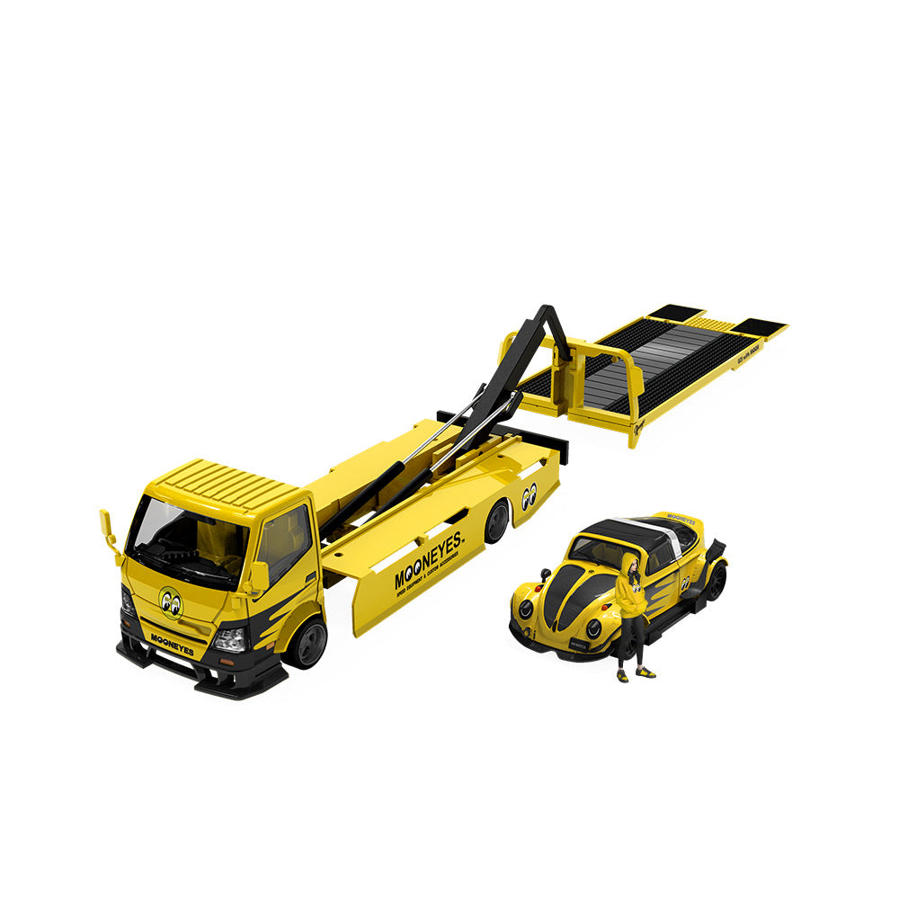 Mô hình xe Time Micro 1/64 Xe cứu hộ và Beetle Moon Eye