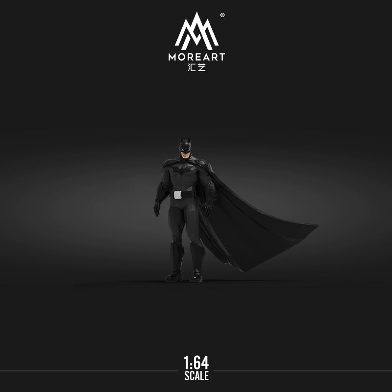 MoreArt x TimeMicro mô hình xe Batmobile và Batman 1/64