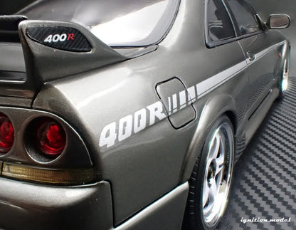 [PRE-SALE Q3/2025] Mô hình xe Ignition Model 1:18 NISMO 400R (BCNR33) Dark Gray Metallic - IG3656