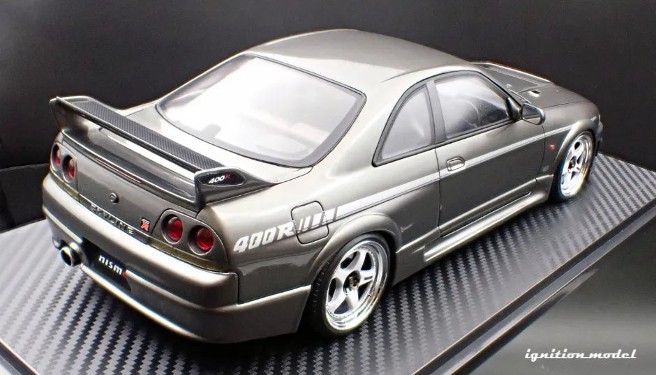 [PRE-SALE Q3/2025] Mô hình xe Ignition Model 1:18 NISMO 400R (BCNR33) Dark Gray Metallic - IG3656