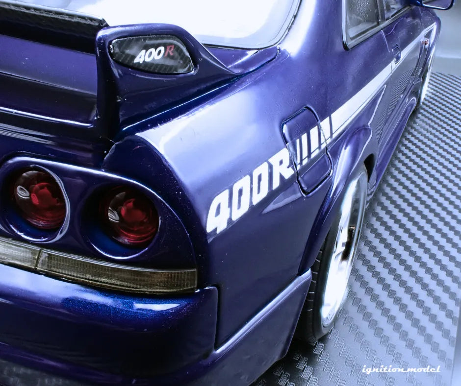 [PRE-SALE Q3/2025] Mô hình xe Ignition Model 1:18 NISMO 400R (BCNR33) Deep Marine Blue - IG3655