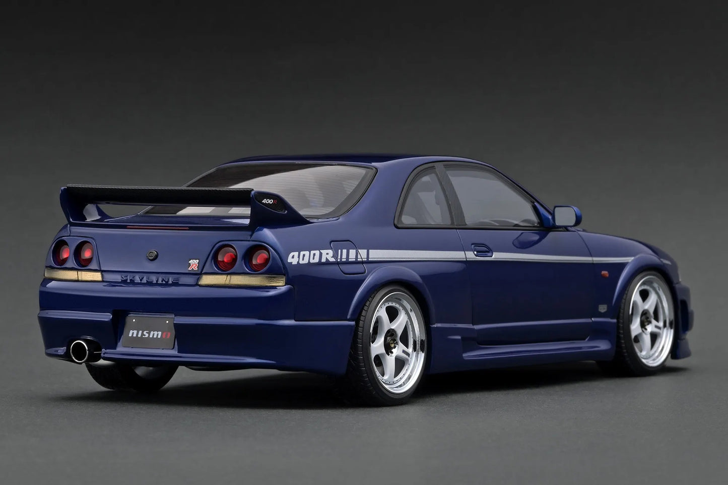 [PRE-SALE Q3/2025] Mô hình xe Ignition Model 1:18 NISMO 400R (BCNR33) Deep Marine Blue - IG3655