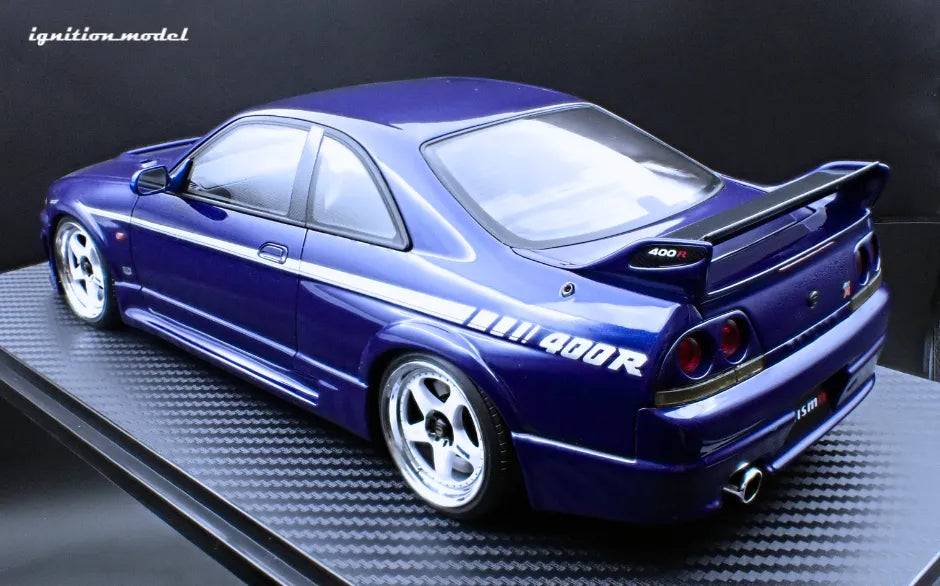 [PRE-SALE Q3/2025] Mô hình xe Ignition Model 1:18 NISMO 400R (BCNR33) Deep Marine Blue - IG3655