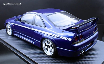 [PRE-SALE Q3/2025] Mô hình xe Ignition Model 1:18 NISMO 400R (BCNR33) Deep Marine Blue - IG3655