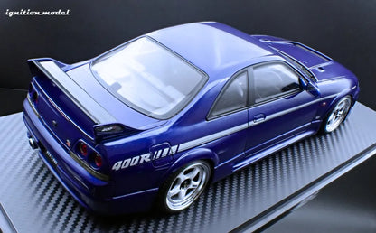 [PRE-SALE Q3/2025] Mô hình xe Ignition Model 1:18 NISMO 400R (BCNR33) Deep Marine Blue - IG3655