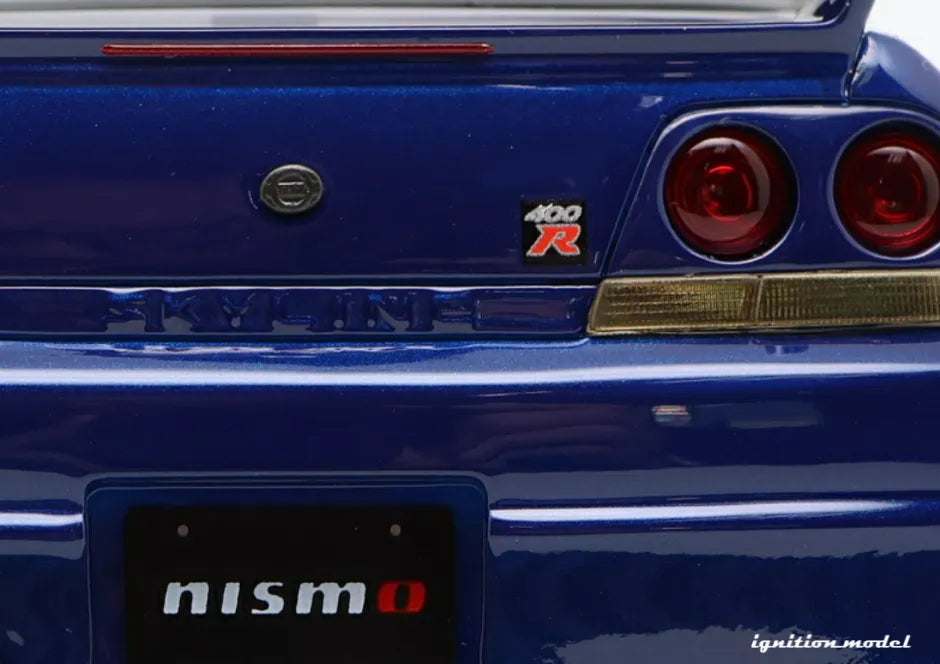 [PRE-SALE Q3/2025] Mô hình xe Ignition Model 1:18 NISMO 400R (BCNR33) Deep Marine Blue - IG3655