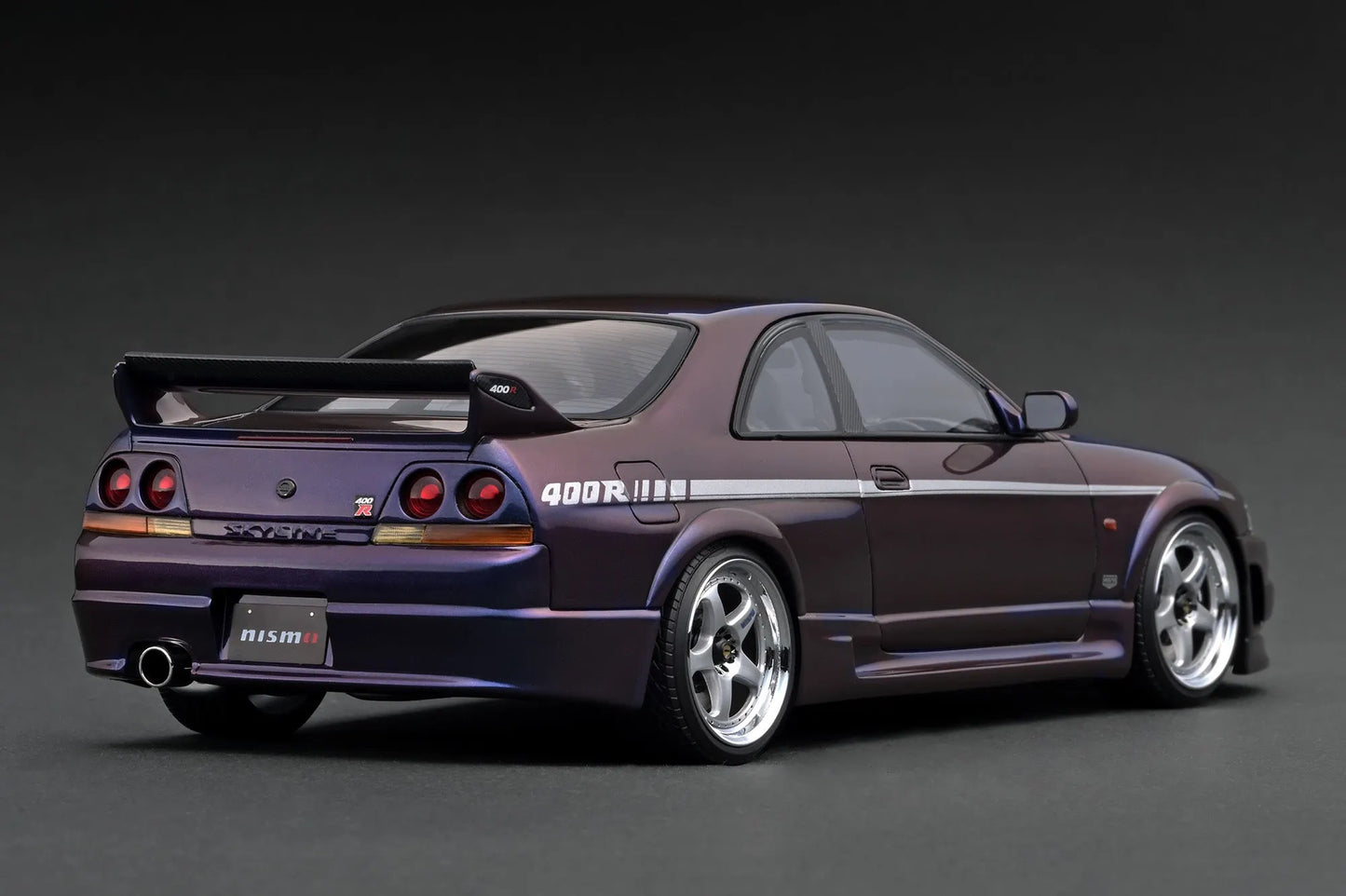 [PRE-SALE Q3/2025] Mô hình xe Ignition Model 1:18 NISMO 400R (BCNR33) Purple Metallic - IG3657