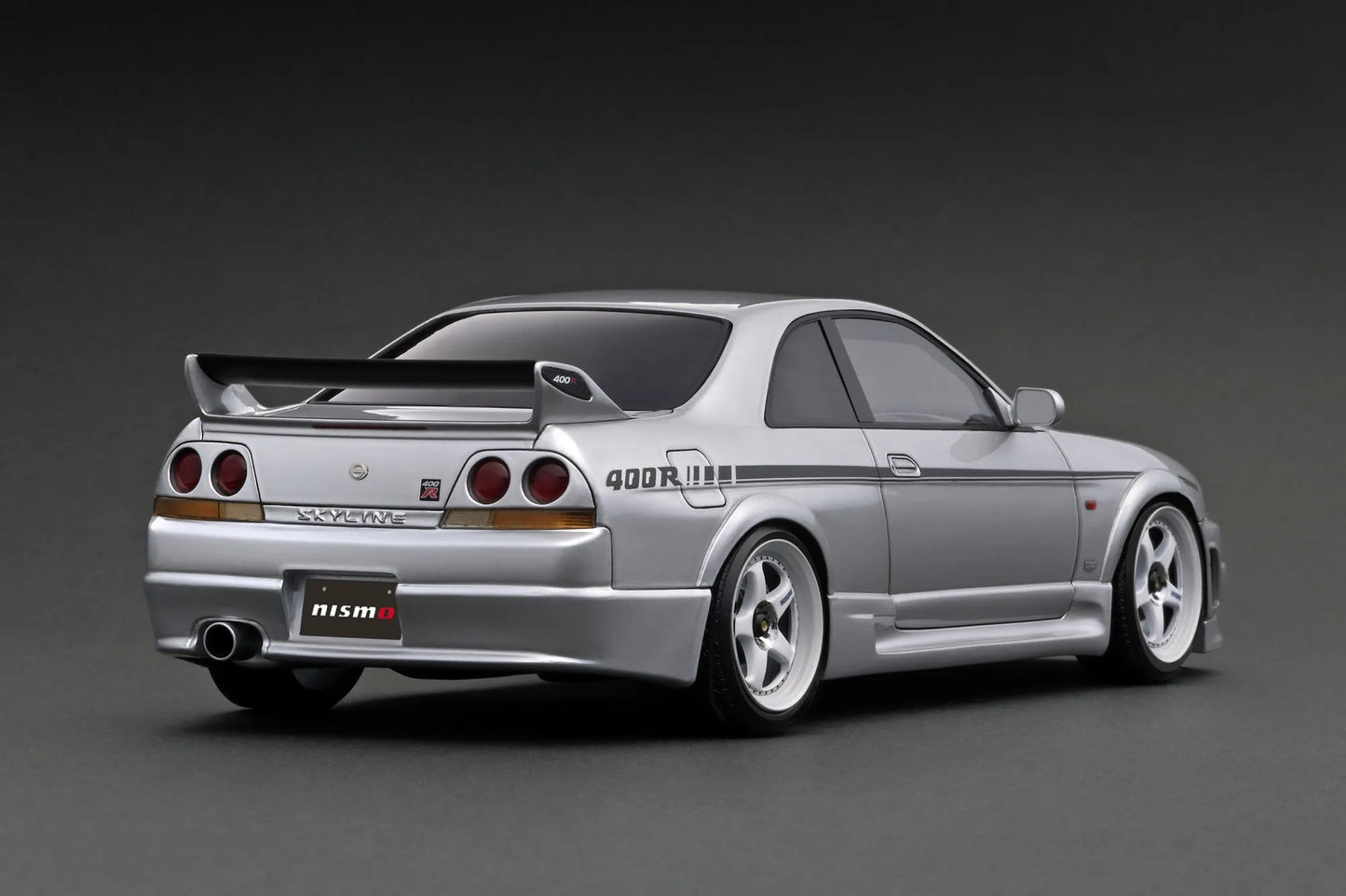 [PRE-SALE Q3/2025] Mô hình xe Ignition Model 1:18 NISMO 400R (BCNR33) Silver - IG3654