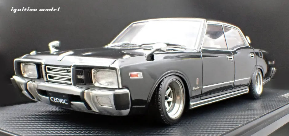[PRE-SALE Q3/2025] Mô hình xe Ignition Model 1:18 Nissan Cedric Brougham (330) Black - IG3559