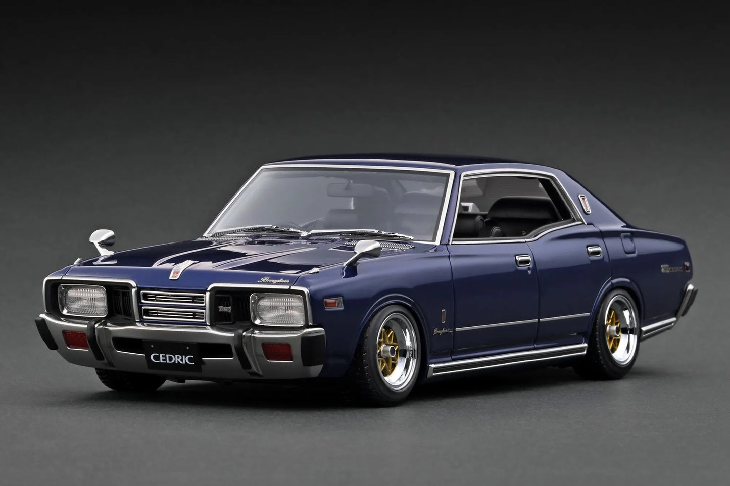 [PRE-SALE Q3/2025] Mô hình xe Ignition Model 1:18 Nissan Cedric Brougham (330) Blue Metallic - IG3560