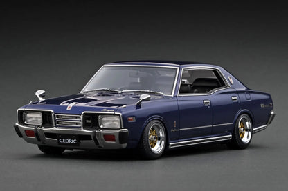 [PRE-SALE Q3/2025] Mô hình xe Ignition Model 1:18 Nissan Cedric Brougham (330) Blue Metallic - IG3560