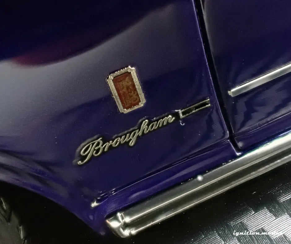 [PRE-SALE Q3/2025] Mô hình xe Ignition Model 1:18 Nissan Cedric Brougham (330) Blue Metallic - IG3560