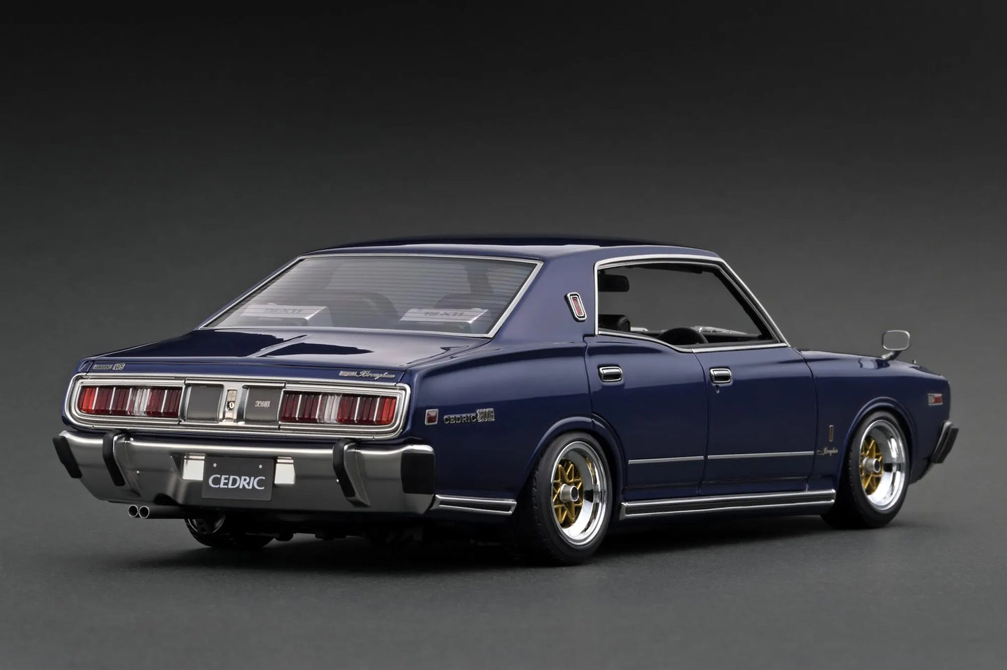 [PRE-SALE Q3/2025] Mô hình xe Ignition Model 1:18 Nissan Cedric Brougham (330) Blue Metallic - IG3560