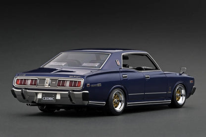[PRE-SALE Q3/2025] Mô hình xe Ignition Model 1:18 Nissan Cedric Brougham (330) Blue Metallic - IG3560