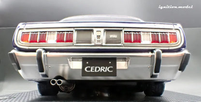 [PRE-SALE Q3/2025] Mô hình xe Ignition Model 1:18 Nissan Cedric Brougham (330) Blue Metallic - IG3560