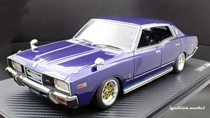 [PRE-SALE Q3/2025] Mô hình xe Ignition Model 1:18 Nissan Cedric Brougham (330) Blue Metallic - IG3560