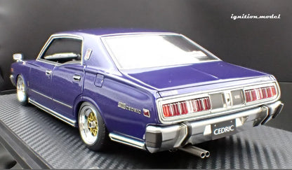 [PRE-SALE Q3/2025] Mô hình xe Ignition Model 1:18 Nissan Cedric Brougham (330) Blue Metallic - IG3560