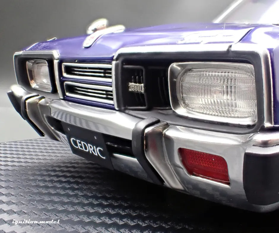 [PRE-SALE Q3/2025] Mô hình xe Ignition Model 1:18 Nissan Cedric Brougham (330) Blue Metallic - IG3560