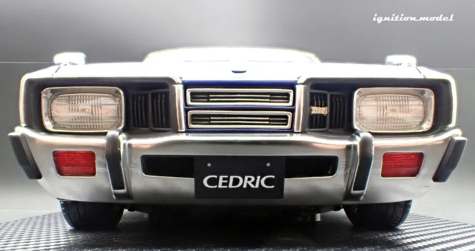 [PRE-SALE Q3/2025] Mô hình xe Ignition Model 1:18 Nissan Cedric Brougham (330) Blue Metallic - IG3560