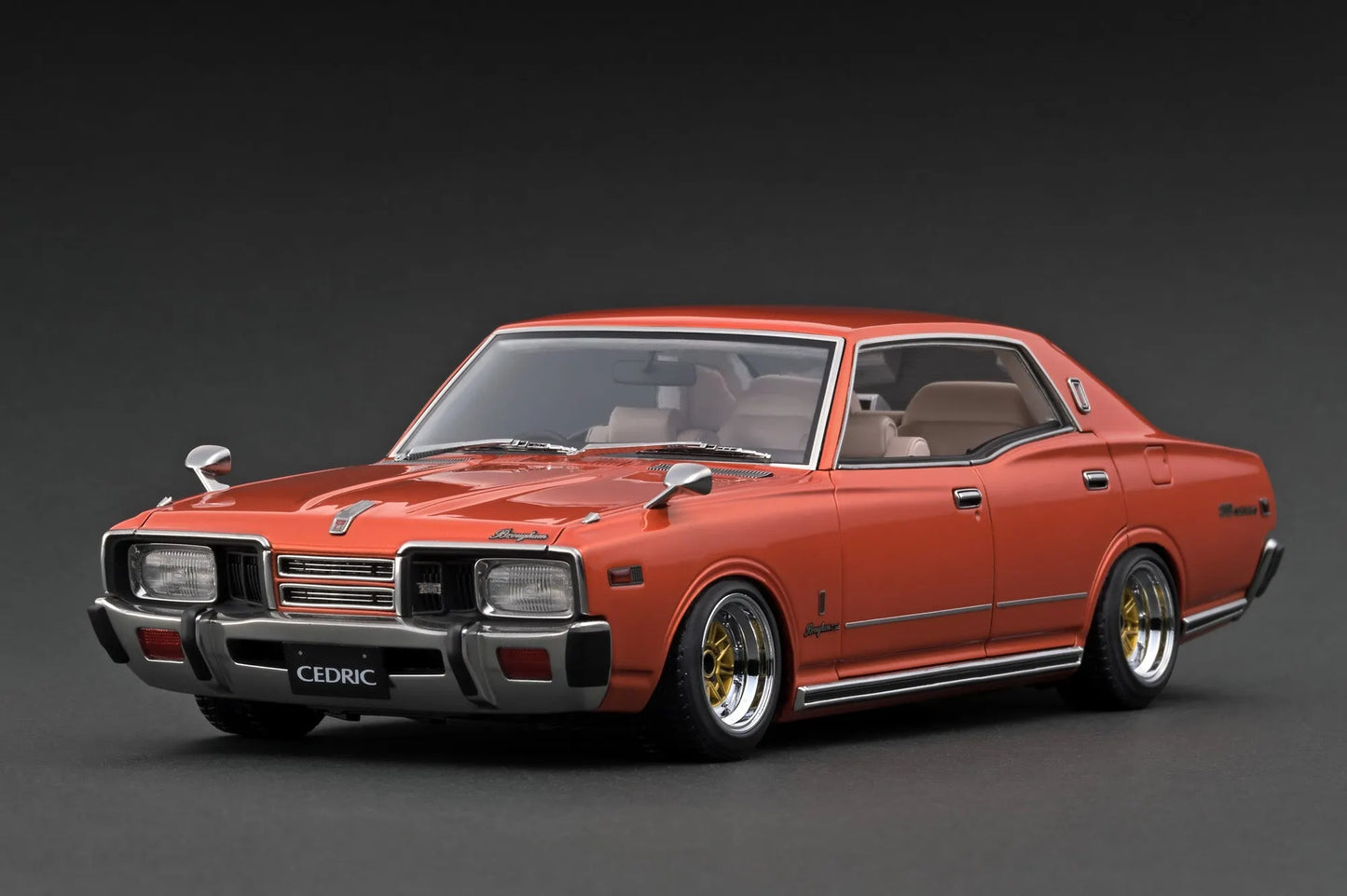 [PRE-SALE Q3/2025] Mô hình xe Ignition Model 1:18 Nissan Cedric Brougham (330) Copper Orange - IG3558